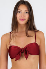 Carregar imagem no visualizador da galeria, Gallery: Rio De Sol Haut Top Shimmer-Divino Bandeau-Knot