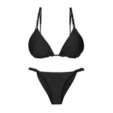 Carregar imagem no visualizador da galeria, Product Front: Rio De Sol Ensemble Set Touch-Black Selena