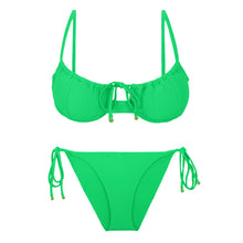 Carregar imagem no visualizador da galeria, Product Front: Rio De Sol Ensemble Set Dots-Energy Balconet-Tie Ibiza-Comfy