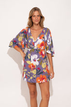 Carregar imagem no visualizador da galeria, Gallery: Rio De Sol Mini Dress Garden-Flower Mini Dress