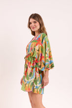 Carregar imagem no visualizador da galeria, Image 09: Rio De Sol Robe De Plage Tropical Kaftan Bel
