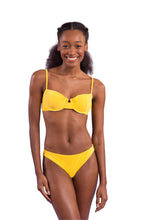 Carregar imagem no visualizador da galeria, Model Front: Rio De Sol Ensemble Set Malibu-Yellow Balconet Essential-Comfy