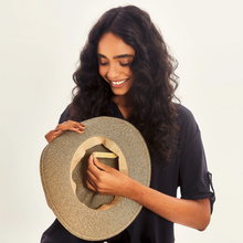 Carregar imagem no visualizador da galeria, Image 06: Uv Line Chapeau Fedora Hat Giovana Imp Fem Mescla Upf50+