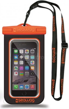 Carregar imagem no visualizador da galeria, Model Front: Seawag Sac De Plage Seawag Black & Orange Waterproof Case 5.7