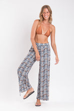 Carregar imagem no visualizador da galeria, Image 06: Rio De Sol Pantalon De Plage Ikat Wide Pants