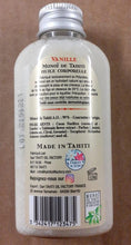 Carregar imagem no visualizador da galeria, Product Back: Vahine Monoi Oils Vahine Tahiti - Monoï Vanille - 60Ml