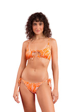 Carregar imagem no visualizador da galeria, Model Front: Rio De Sol Ensemble Set Trail-Orange Tank-Tie Ibiza-Comfy
