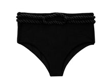 Carregar imagem no visualizador da galeria, Product Front: Rio De Sol Bas Bottom St-Tpz-Black Hotpant-High