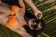 Carregar imagem no visualizador da galeria, Image 07: Rio De Sol Haut Top Dots-Mango Balconet-Tie