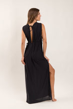 Carregar imagem no visualizador da galeria, Image 05: Rio De Sol Vêtement De Plage Black Long Dress Soleil