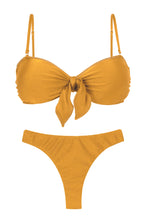 Carregar imagem no visualizador da galeria, Product Front: Rio De Sol Ensemble Set Damasco Bandeau-No Nice-Fio