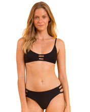 Carregar imagem no visualizador da galeria, Gallery: Rio De Sol Ensemble Set Bora-Black Bra-Trio Madrid-Trio