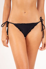Carregar imagem no visualizador da galeria, Gallery: Rio De Sol Bas Bottom Malibu-Black Frufru