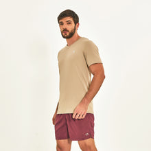 Carregar imagem no visualizador da galeria, Image 02: Uv Line Fitness Haut T-Shirt Sport Fit Areia Upf50+