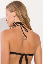 Carregar imagem no visualizador da galeria, Image 07: Rio De Sol Haut Top Shimmer-Black Twist