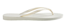Carregar imagem no visualizador da galeria, Model Back: Havaianas Tongs Slim White