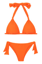 Carregar imagem no visualizador da galeria, Product Front: Rio De Sol Ensemble Set Dots-Orange Mel Italy