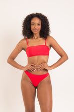 Carregar imagem no visualizador da galeria, Image 08: Rio De Sol Haut Top Rouge Bandeau-Reto