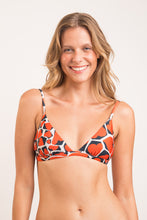 Carregar imagem no visualizador da galeria, Gallery: Rio De Sol Haut Top Amore-Red Tri-Fixo