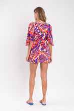 Carregar imagem no visualizador da galeria, Model Back: Rio De Sol Mini Dress Funny Mini Dress