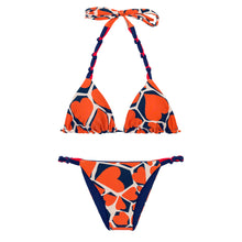 Carregar imagem no visualizador da galeria, Product Front: Rio De Sol Ensemble Set Amore-Red Tri-Rev Essential-Rev