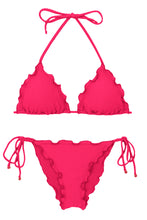 Carregar imagem no visualizador da galeria, Product Front: Rio De Sol Ensemble Set Dots-Virtual-Pink Frufru