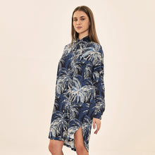 Carregar imagem no visualizador da galeria, Image 02: Uv Line Chemise Shirtdress Ipanema Coqueiros Marinho Upf50+