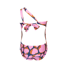 Carregar imagem no visualizador da galeria, Product Back: Rio De Sol Une Pièce Fille Amore-Pink Santorini-Kids