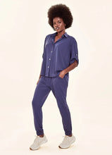 Carregar imagem no visualizador da galeria, Image 03: Uv Line Chemise Shirt Copa Navy Blue Upf50+