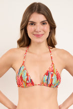 Carregar imagem no visualizador da galeria, Image 08: Rio De Sol Haut Top Floral-Scales Tri-Inv