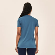Carregar imagem no visualizador da galeria, Model Back: Uv Line Fitness Haut T-Shirt Sport Fit Aco Upf50+