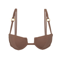 Carregar imagem no visualizador da galeria, Product Front: Rio De Sol Haut Top Sand-Cappuccino Juliette-Aya