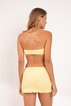 Carregar imagem no visualizador da galeria, Model Back: Rio De Sol Mini Dress Drift-Butterglow Lulu Dress