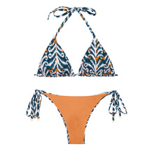 Carregar imagem no visualizador da galeria, Product Back: Rio De Sol Ensemble Set Ikat Tri-Inv Ibiza