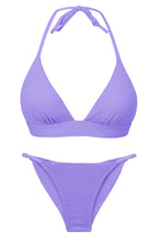 Carregar imagem no visualizador da galeria, Product Front: Rio De Sol Ensemble Set Bora-Lavanda Tri-Cos Cheeky-Fixa