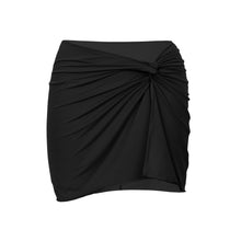 Carregar imagem no visualizador da galeria, Product Front: Rio De Sol Jupe De Page Nero Skirt-Knot