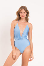 Carregar imagem no visualizador da galeria, Model Front: Rio De Sol Une Pièce Shimmer-Baltic-Sea New Vegas