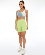 Carregar imagem no visualizador da galeria, Image 08: Alto Giro Fitness Bas Bermuda Hyper Elastico Costas Verde Sharp