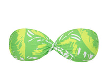 Carregar imagem no visualizador da galeria, Product Front: Rio De Sol Haut Top Green-Palms Twist