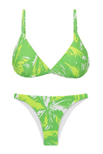 Carregar imagem no visualizador da galeria, Product Front: Rio De Sol Ensemble Set Green-Palms Tri-Fixo Leblon