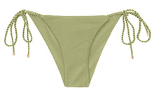 Carregar imagem no visualizador da galeria, Product Front: Rio De Sol Bas Bottom Oliva Cheeky-Rope