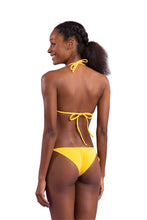Carregar imagem no visualizador da galeria, Model Back: Rio De Sol Bas Bottom Malibu-Yellow Cheeky-Tie