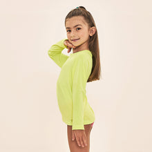 Carregar imagem no visualizador da galeria, Image 02: Uv Line T-Shirt Acqua Qr Code Amarelo Fluor Upf50+