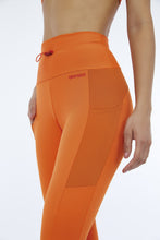 Carregar imagem no visualizador da galeria, Image 04: Alto Giro Fitness Bas Legging Hyper Regulagem No Cos Laranja Orangeade