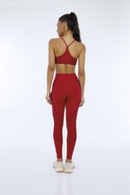 Carregar imagem no visualizador da galeria, Image 04: Alto Giro Fitness Haut Top Hyper Recortes Atlanta Vermelho Haute Red