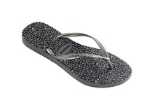 Carregar imagem no visualizador da galeria, Product Front: Havaianas Tongs Havaianas Slim Animals Steel Grey