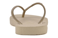 Carregar imagem no visualizador da galeria, Product Back: Havaianas Tongs Slim Sand Grey/Light Golden