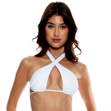 Carregar imagem no visualizador da galeria, Gallery: Luli Fama Haut Top Cross High White