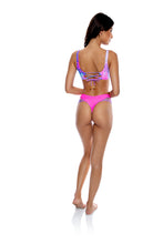 Carregar imagem no visualizador da galeria, Image 08: Luli Fama Haut Top Strappy Blue Pink