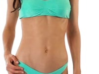 Carregar e reproduzir vídeo no visualizador da Galeria, Video: Rio De Sol Haut Top Atlantis Bandeau-Pli